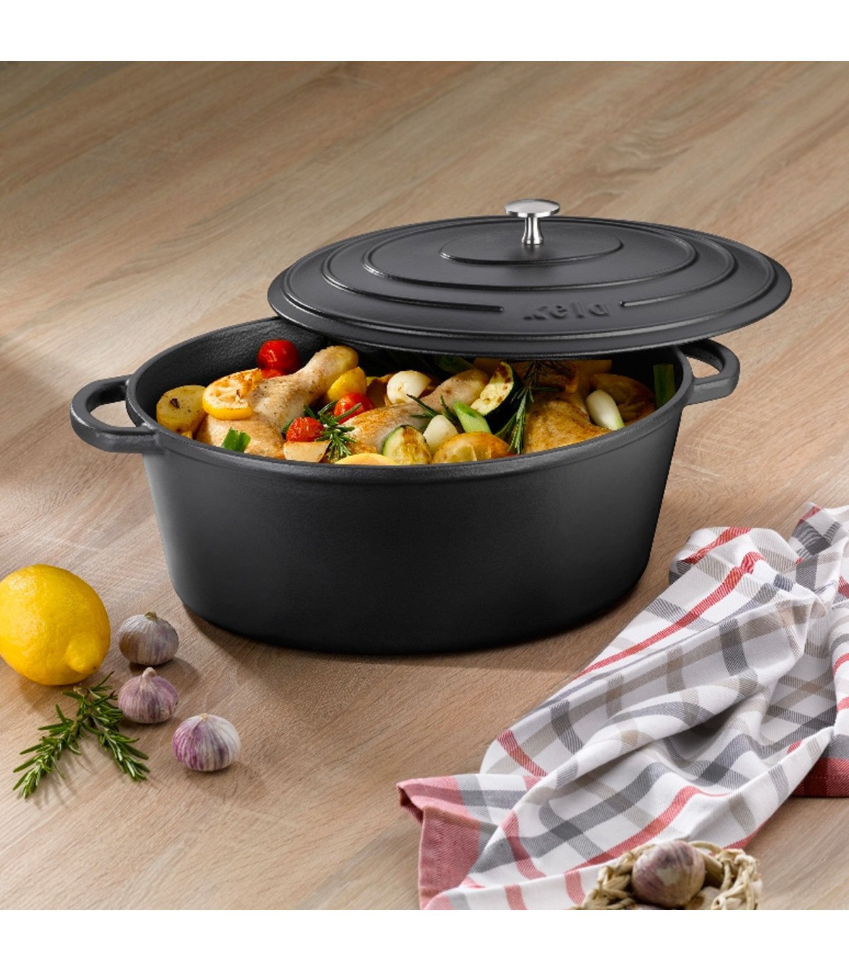 Cocotte en Fonte Émaillée 4.5L